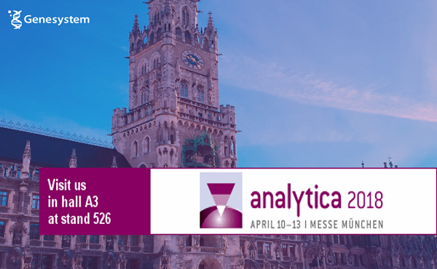 Upcoming Event of Genesystem - Analytica 2018
